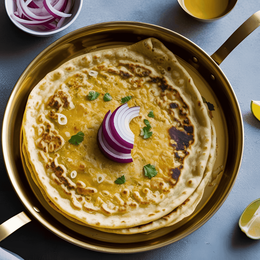 Onion paratha