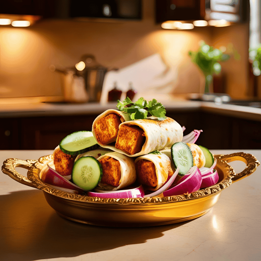 Roll combo (Chicken Tikka, Paneer Tikka, Seekh Kebab)