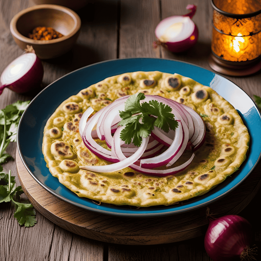 Onion paratha