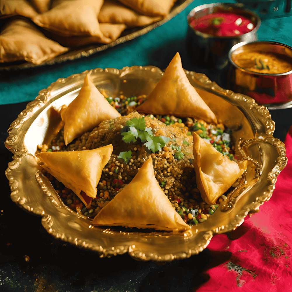 Samosa chat