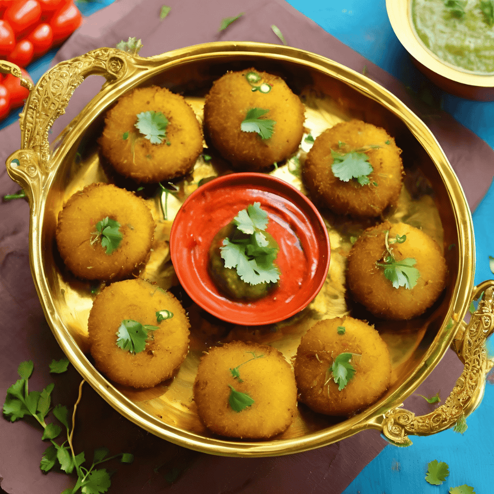 Aloo tikki chat