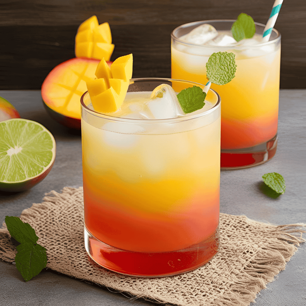 Mango Crush( Mango Syrup, Lemonede+Ice)