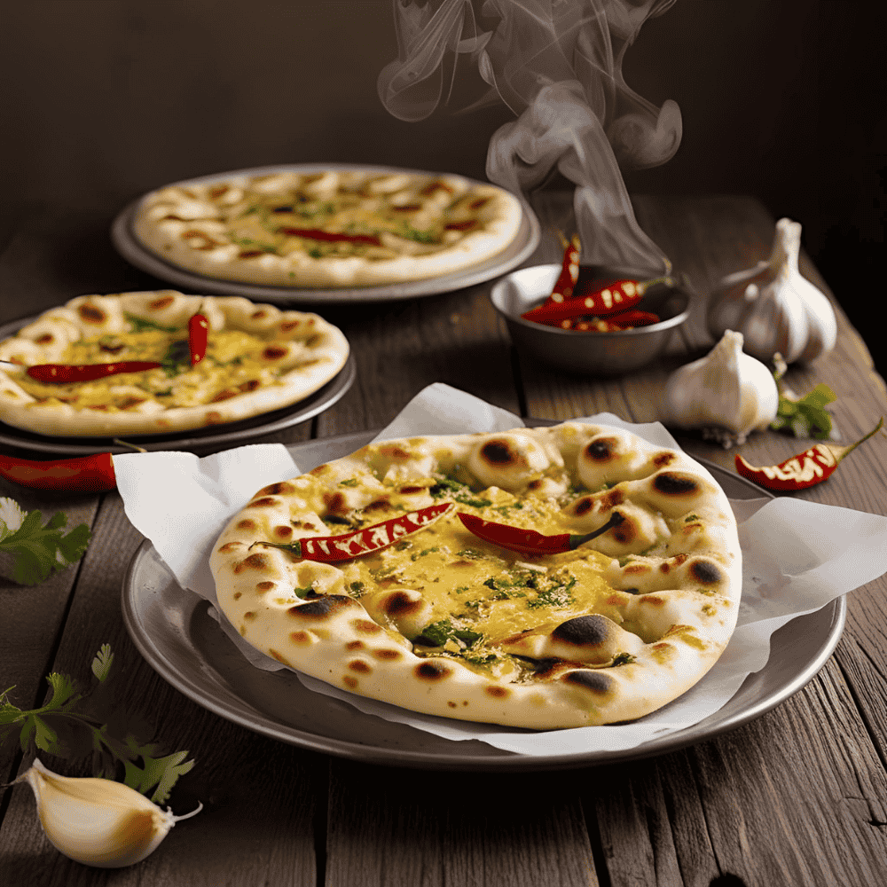 Chilly Garlic Naan
